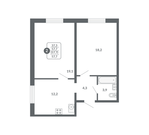 План квартиры