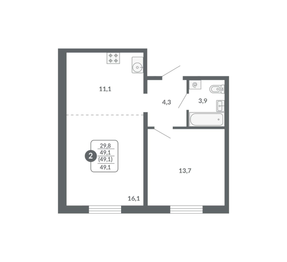 План квартиры